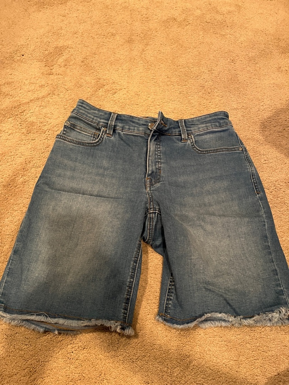 Tommy Bahama Light Blue Denim Waistband Shorts